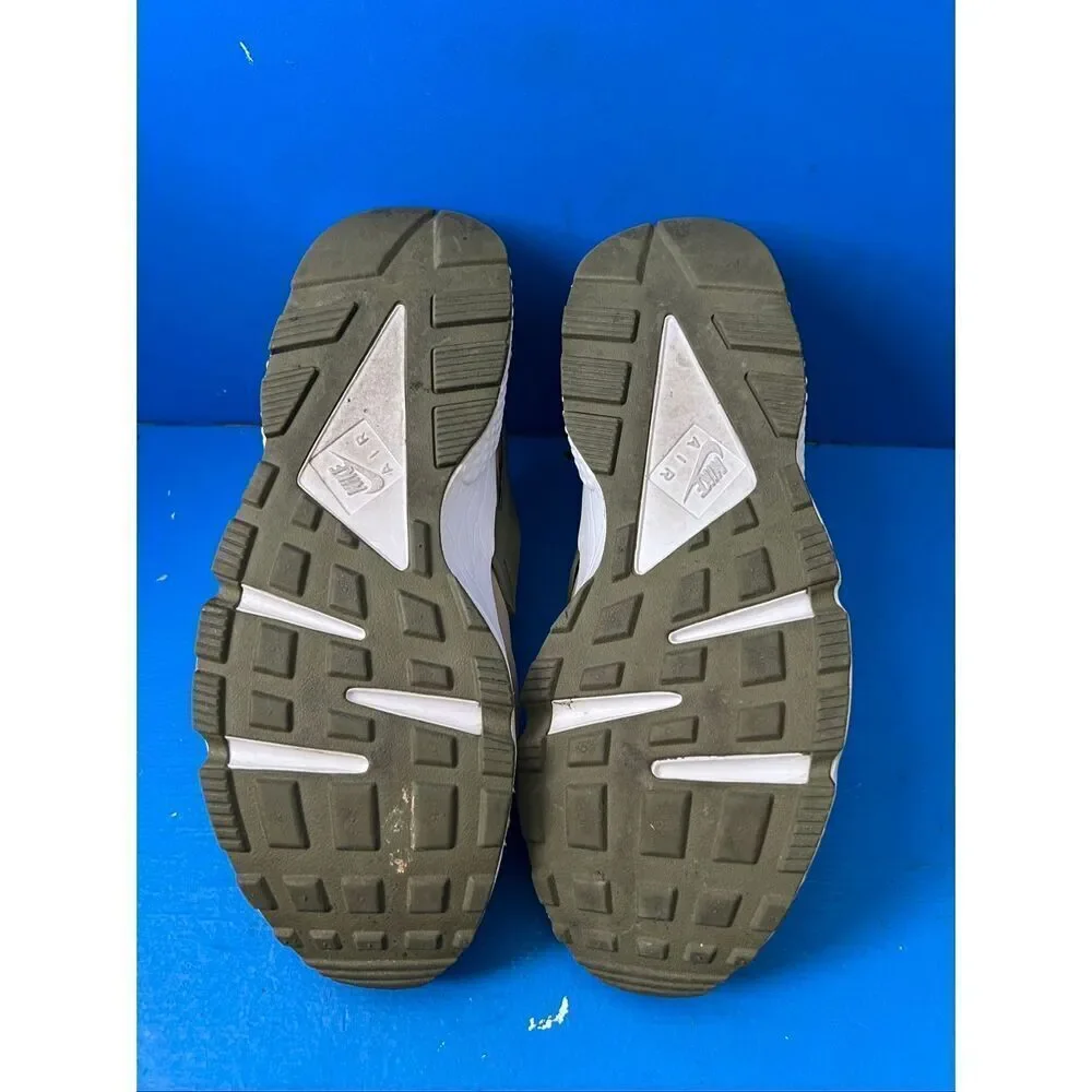 Nike Air Huarache Cargo Khaki Green Running Shoes Mens Size 13